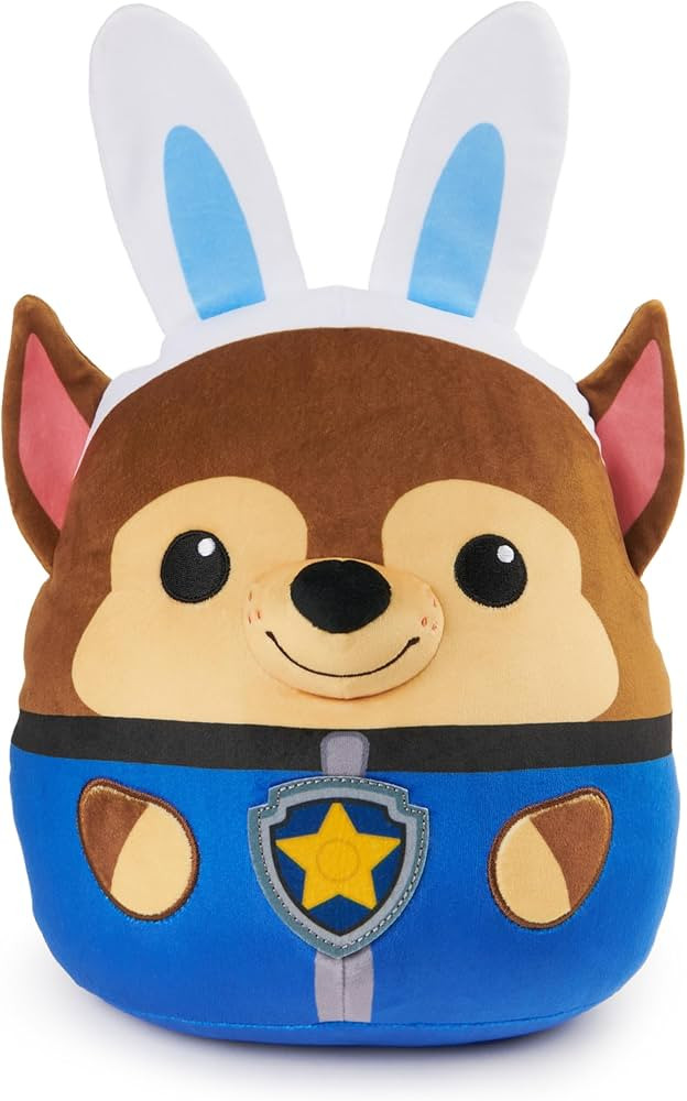 PAW Patrol Easter Bunny Chase Squish Plush, Official Toy from The Hit Cartoon, Special Edition Sq... | Amazon (US)