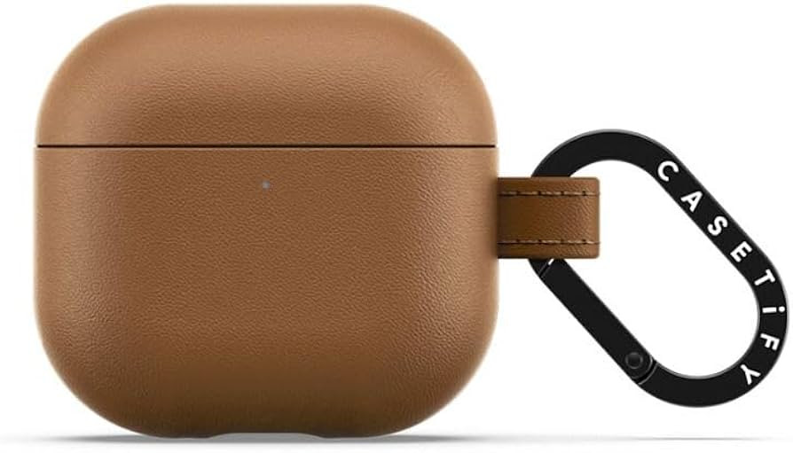 CASETiFY BioVeg AirPods (4th Gen) Case with Ring - Tan | Amazon (US)