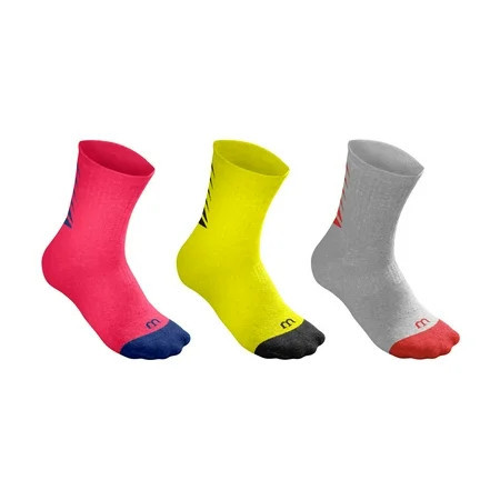 Wilson Youth Crew Sock 3 Pair/Pack Assorted Colors | Walmart (US)