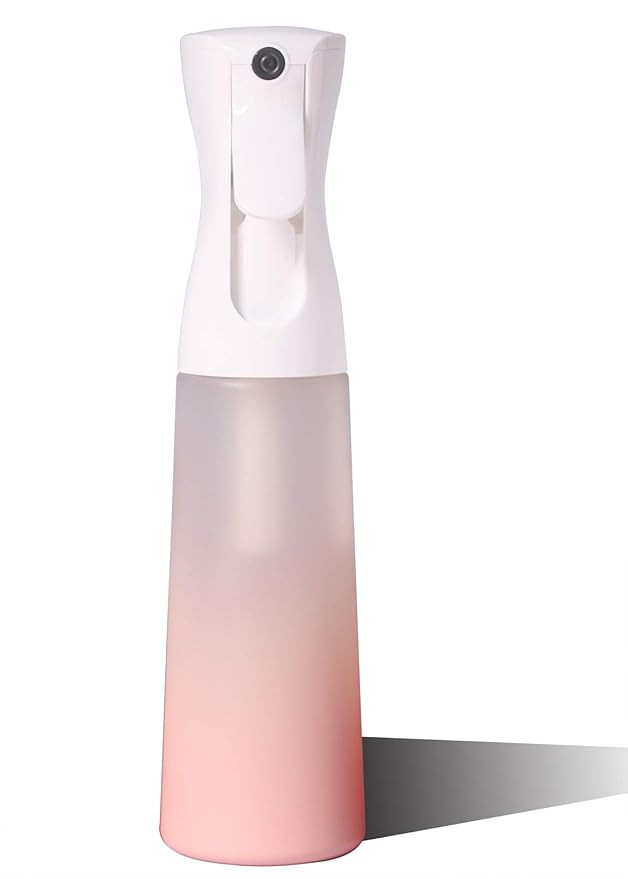 Frosted Pink 300ml Spray Bottle for Hair Water Mister Indoor Plants Beauty Continuous Misting Spr... | Amazon (US)