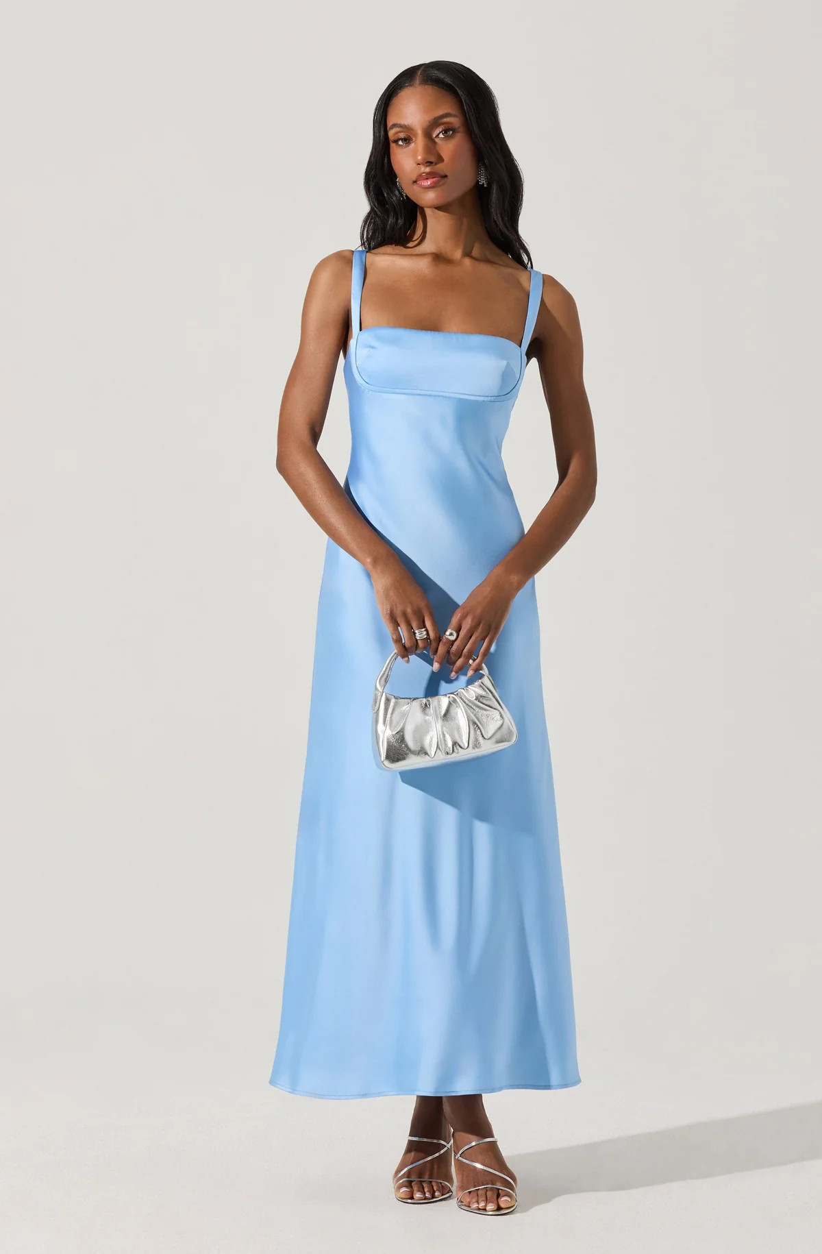 Stacie Satin Maxi Dress | ASTR The Label (US)