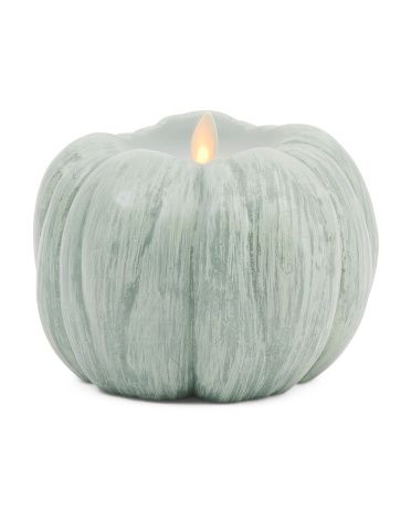 Led Flameless Pumpkin Candle | TJ Maxx