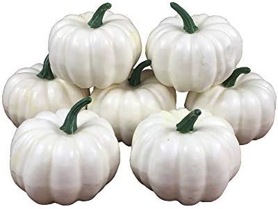 COTOSEY Lifelike Simulation Artificial Pumpkins 10 Pcs for Festive Wedding Halloween Party Home D... | Amazon (US)