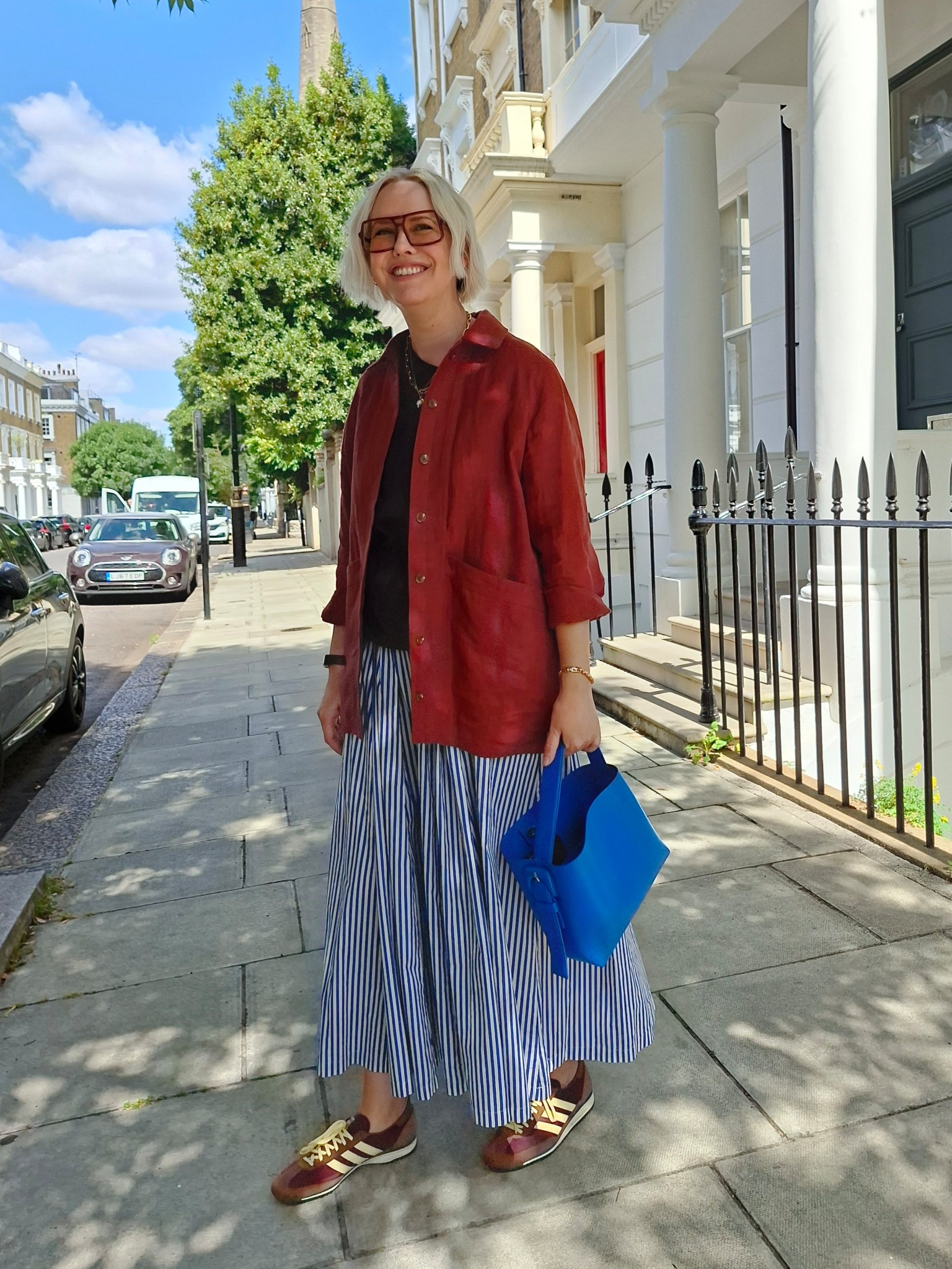 How to style a stripe maxi 

#LTKuk