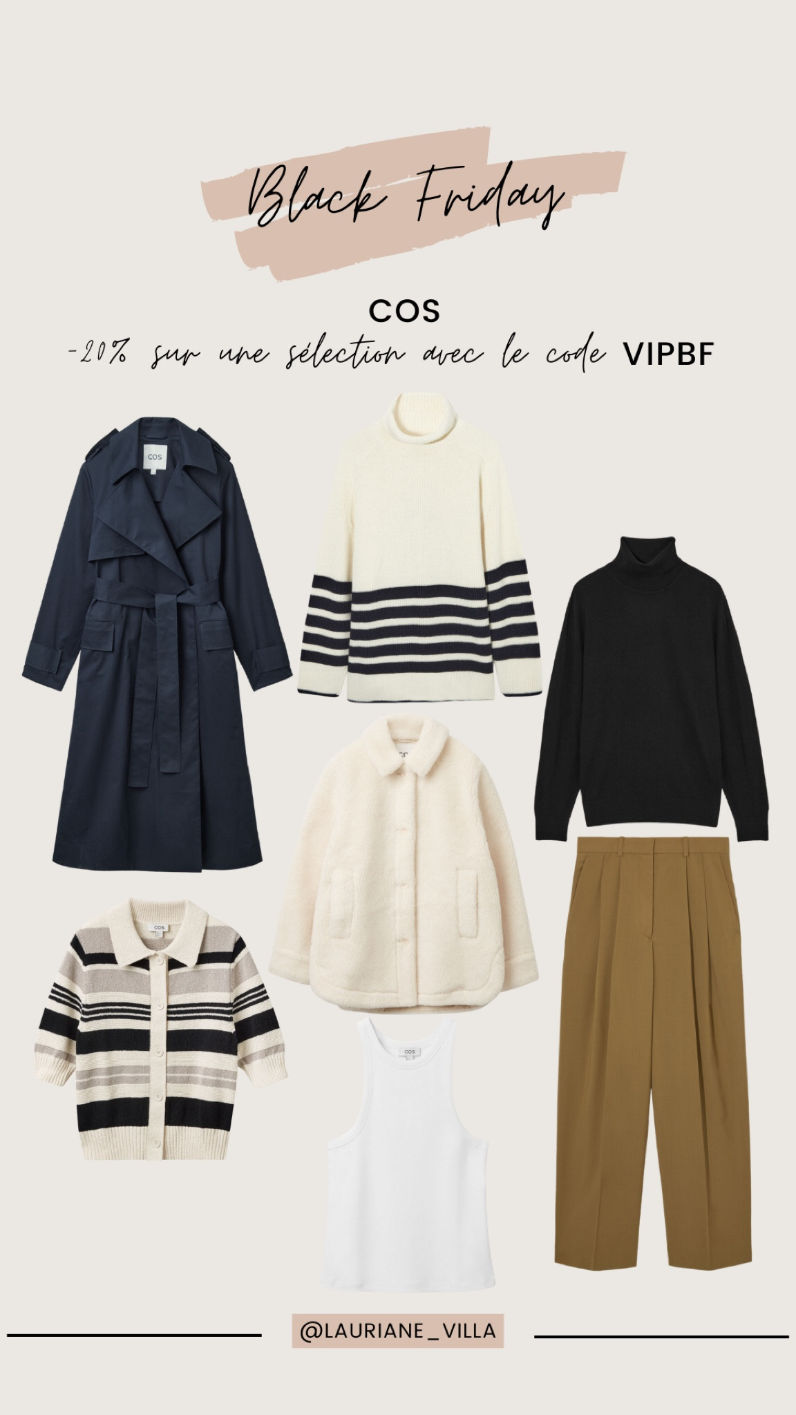 -20% sur une sélection
Accès anticipé avec le code VIPBF

#LTKeurope #LTKsalealert #LTKCyberweek