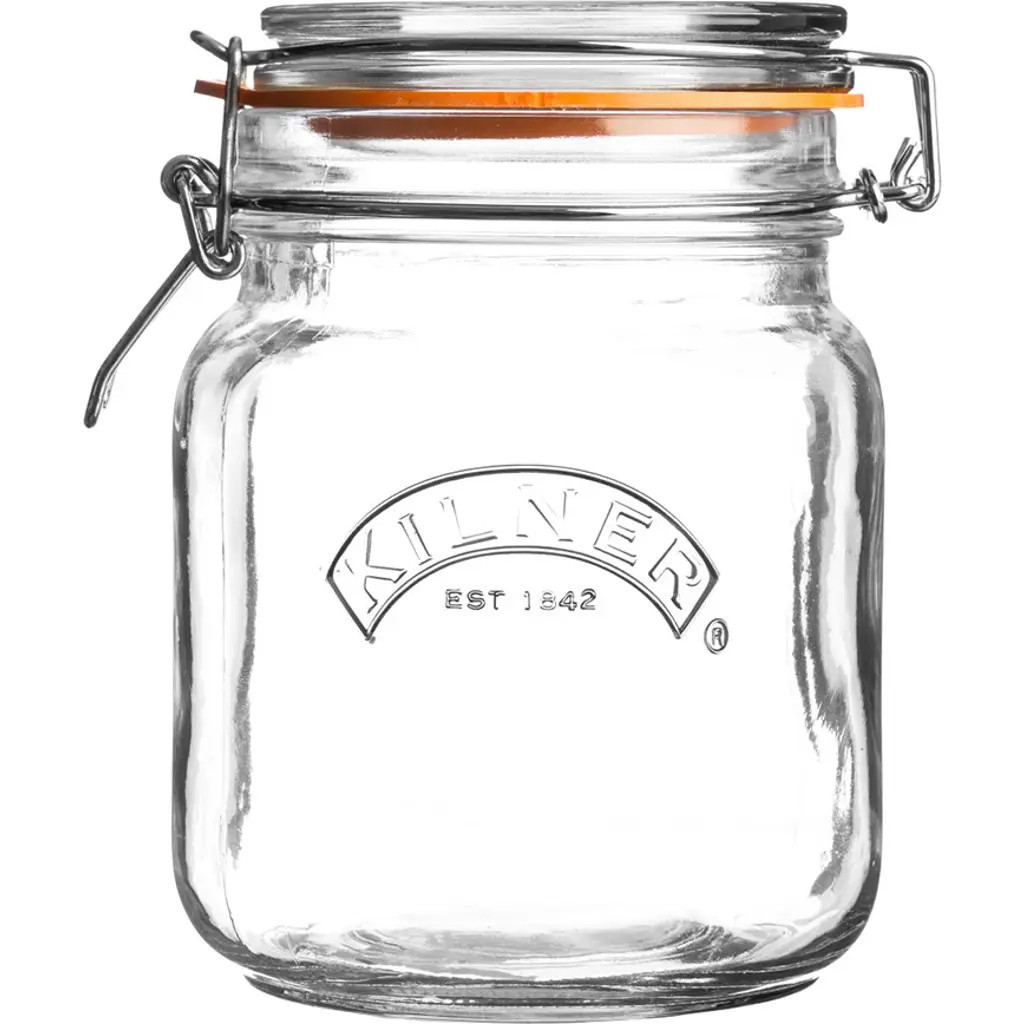 Kilner Square Clip Top Jar for Canning and Food Storage in 6.25 In at Nordstrom | Nordstrom