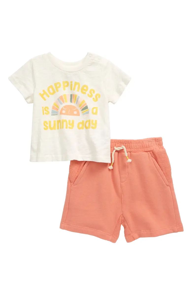 Johnny Happiness Graphic Tee & Shorts Set | Nordstrom