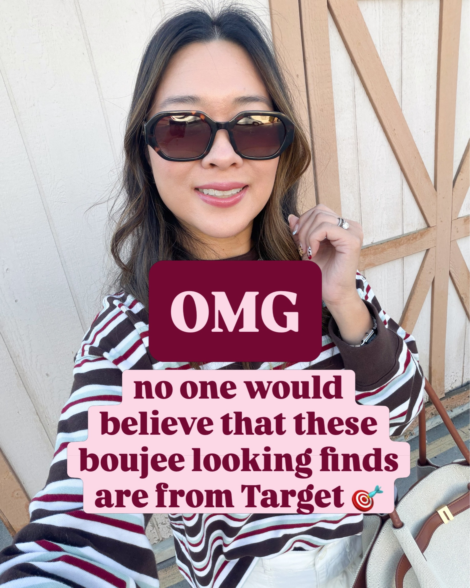 Comment “BOUJEE” to get these Target 🎯 finds, new arrivals, and chic Fall fashion pieces sent to your DM!! I am loving all their affordable pieces that look like higher end brands!! 

Target style, Target fashion, boujee on a budget, look for less