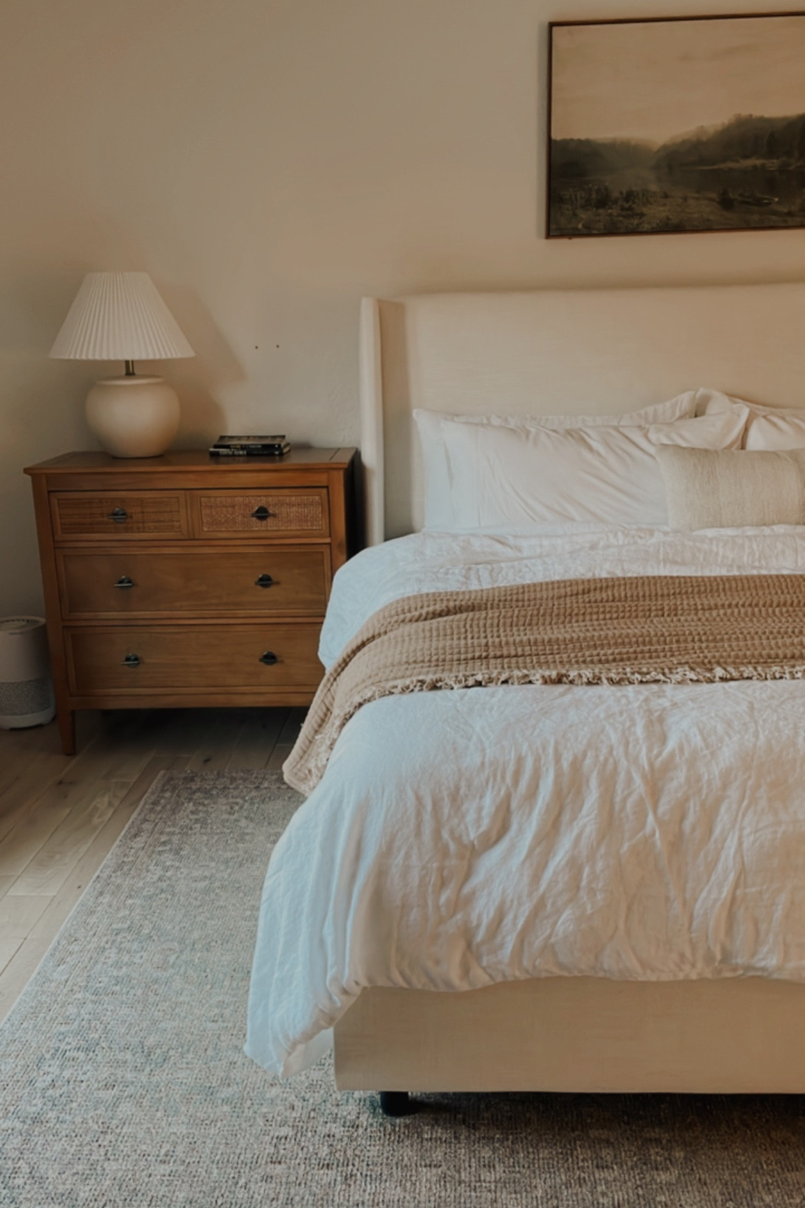 Bedroom inspo ⛰️ We recently added a Casaluna Linen Duvet to our bed & love it! Currently, out of stock but they do have a heavyweight linen duvet option still in stock 🤍  #bedroom #linenbedding #linenduvet #bedroominspo #nightstands #lamp #bedroomlamp #bedding #neutralrug #ruginspo #whitebedding 

#LTKstyletip #LTKFind #LTKhome