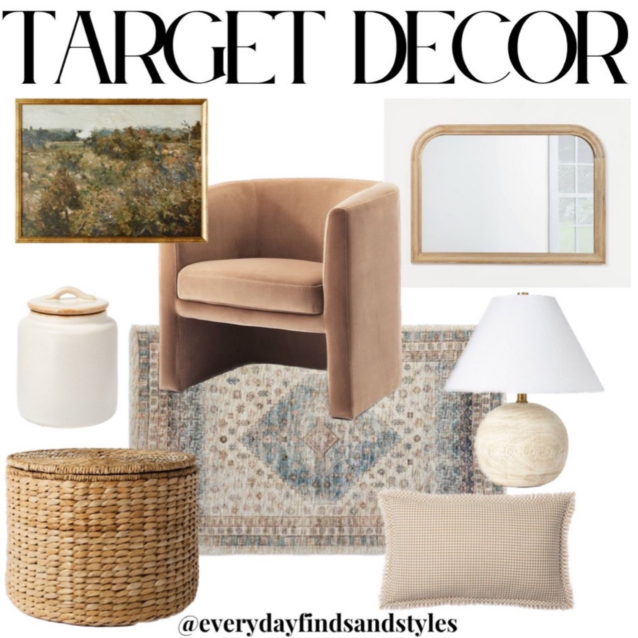 What’s your home style? I love organic modern and these are some favorites from target! 🤩👏🏽

target style, target, home, style, home decor, home furniture, couch, mirror, lamp, wall frames, rug, throw pillows, wicker basket, under $100, living room, living space, home reno 

#LTKhome #LTKsalealert #LTKfamily