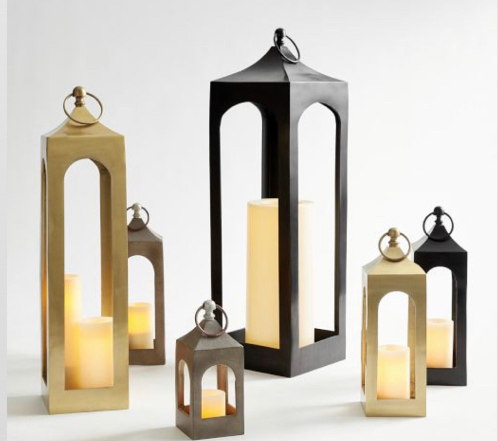 Caleb handcrafted metal indoor/outdoor lanterns by PotteryBarn 

#LTKHoliday #LTKSeasonal #LTKhome