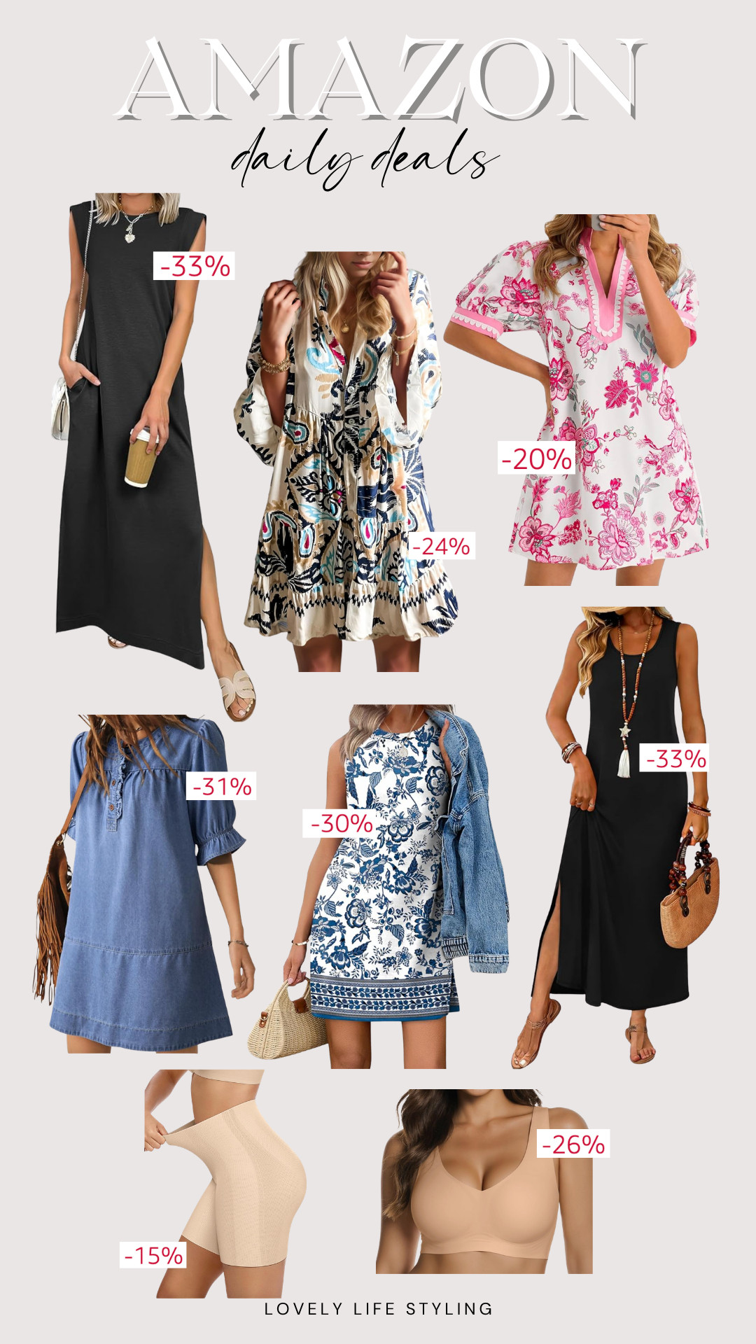 Amazon Daily Deals 💃 

 #LTKSeasonal #LTKSaleAlert #LTKWedding