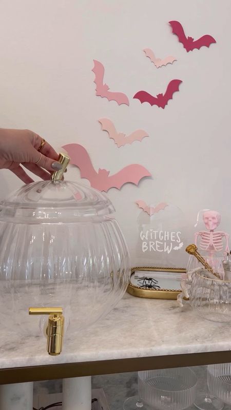 Everything you need for the cutest spooky punch 🦇👀🎃 these light up ice cubes are so fun for any party!

Pumpkin drink dispenser, threshold, Target, cocktail picks, pink bats, pumpkin cocktail glass, sour gummy bats, amazon finds, Halloween party, Halloween finds, Anthropologie, primrose tray, bar cart, pottery barn, marble bar cart, bar accessories, fancythingsblog 


#LTKHalloween #LTKparties #LTKfindsunder50