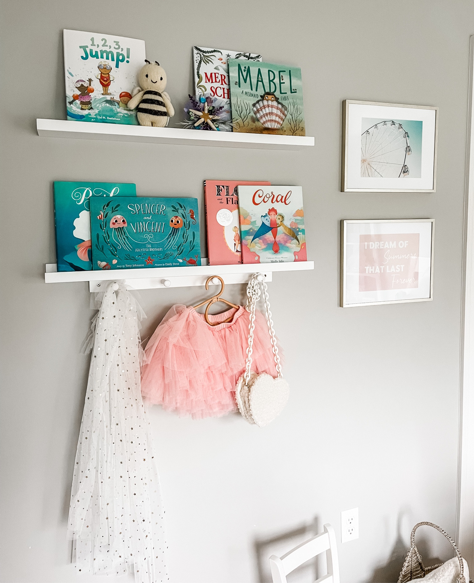 Kids books, kids bookshelves, bookshelf for kids, girls room, kids room decor, decor ideas kids 