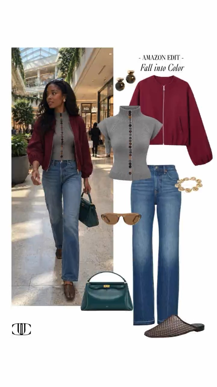 🎨 Amazon Edit: Fall into Color is all about having a little more fun with your fall wardrobe.
I styled 10 colorful fall outfits around one great pair of Amazon jeans, mixing rich seasonal shades with unexpected pops of color that make everyday dressing feel fresh again.
And because everything is from Amazon, you can experiment with the trend without making a major investment. One pair of jeans, 10 looks, and plenty of color inspiration for fall. 🍂✨
#LTKStyle #AmazonFashion #FallIntoColor #AmazonFinds #FallColor #FallOutfits #DenimStyle #ColorfulStyle #FallFashion #LTKFinds 

 #LTKSeasonal #LTKOver40 #LTKSaleAlert