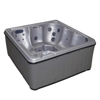 Cyanna Valley Spas Supreme pnpX 6 - Person 21 - Jet Square Plug and Play Hot Tub | Wayfair North America