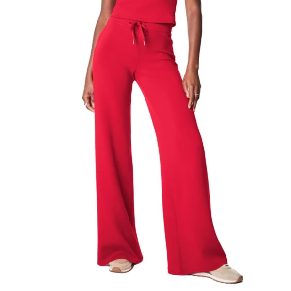 Women's Spanx AirEssentials Wide Leg Pants Large SPANX Red Regular | Scheels