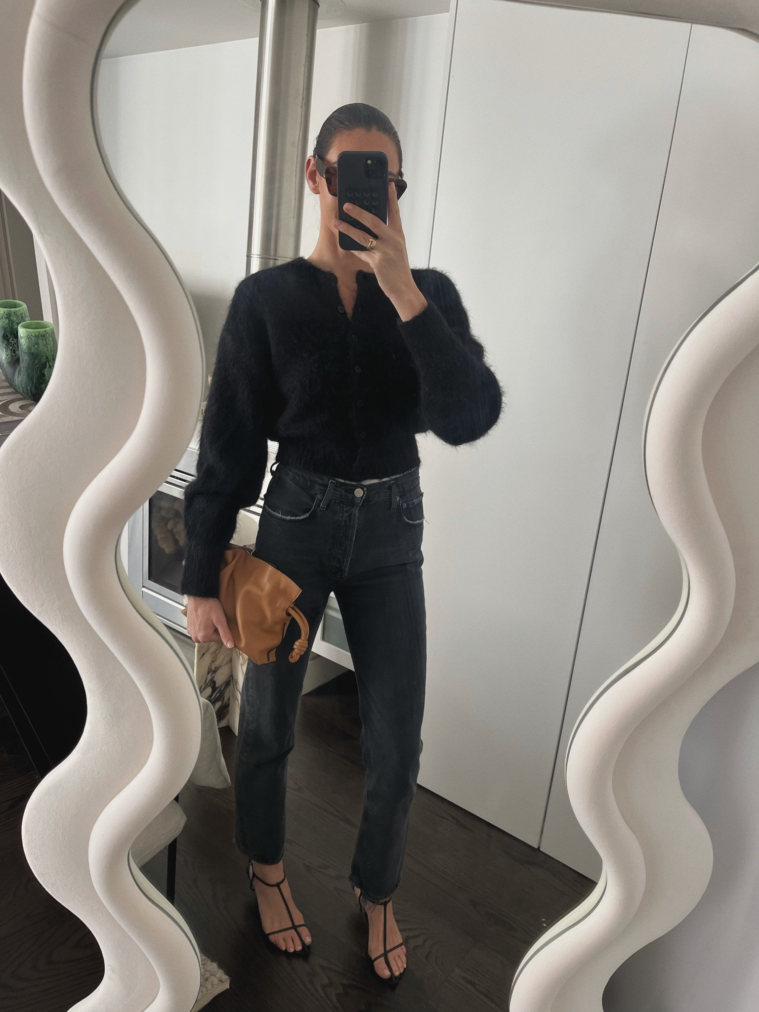 Todays look: agolde pinch waist denim, henne cardigan, Tony bianco sandals and Loewe sunnies and bag 

#LTKaustralia #LTKspring #LTKstyletip