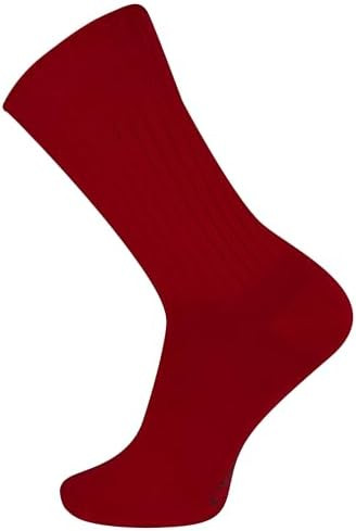 Chaps Men's Rib Solid Color Cotton and Breathable Mesh Crew Socks (1-6 Pair Packs) | Amazon (US)