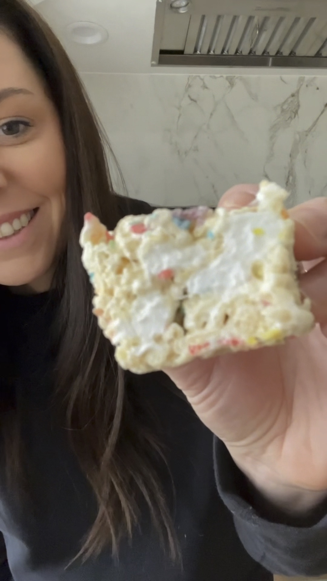 Don’t sleep on this spin on rice krispie treats. We can’t keep a batch in the house for longer than 24 hours—they’re dangerously good. 

Melt 4 tablespoons of butter (unsalted ftw!) in the micro. Stir in a 10.5 oz bag of mini marshmallows. Stir. Pop the whole thing back in the microwave 30-45 seconds until the marshmallows get nice and soft. Stir until smooth. Add in 5 cups of rice krispies, 1 cup of fruity pebbles, and 1 more cup of mini marshmallows. Stir to combine. Pop in a dish. Smooth out. Wait for things to firm up. Cut and try not to eat the whole tray in one sitting. 

#LTKfamily #LTKparties #LTKVideo