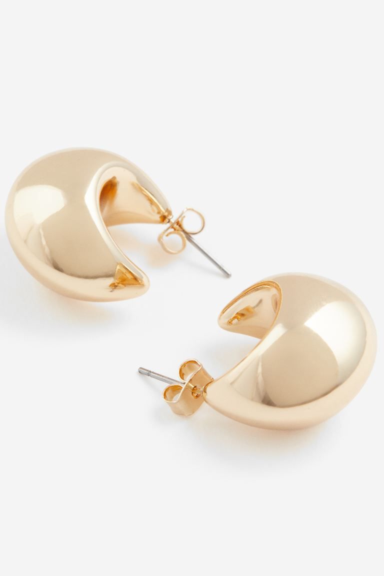 Chunky dome earrings | H&M (UK, MY, IN, SG, PH, TW, HK)