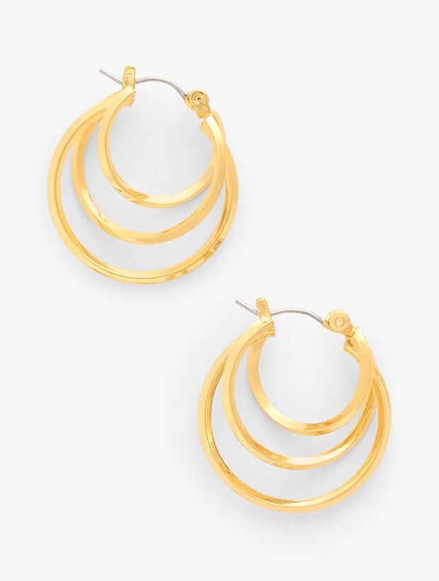 Entangled Hoop Earrings | Talbots