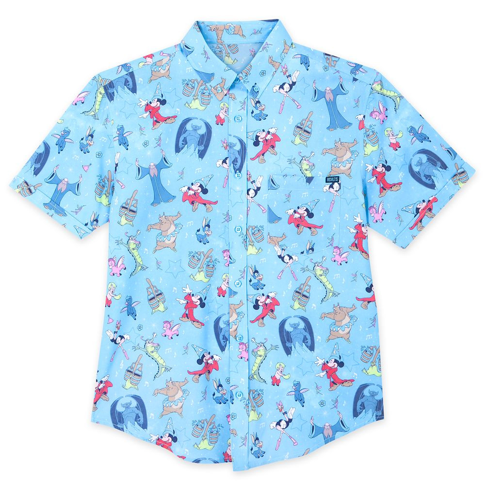 Fantasia 85th Anniversary ''Stellar Symphony'' Button Down Shirt for Men by RSVLTS | Disney Store