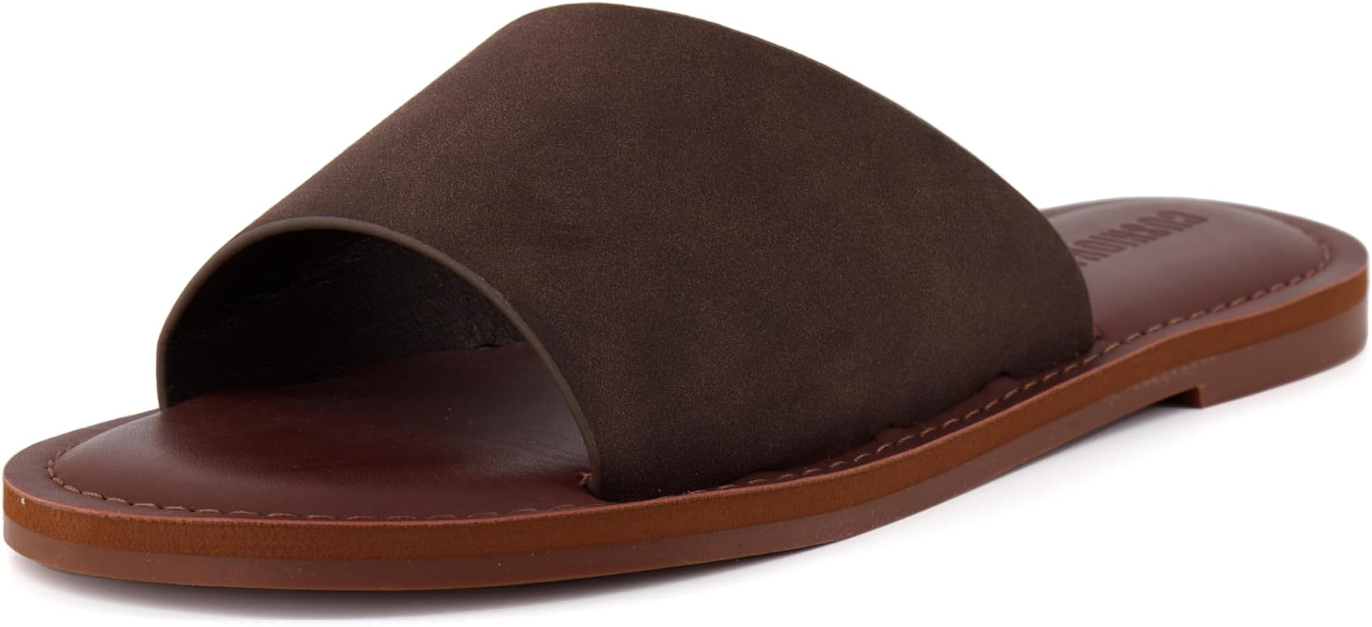 CUSHIONAIRE Women's Carly slide Sandal with Memory Foam | Amazon (US)