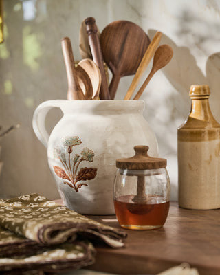 Elaine Floral Pitcher Crock | Magnolia