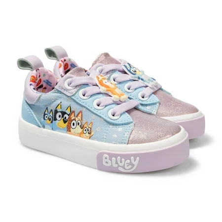 Bluey Toddler Girl Bluey & Bingo Slip-On Court Sneaker | Walmart (US)