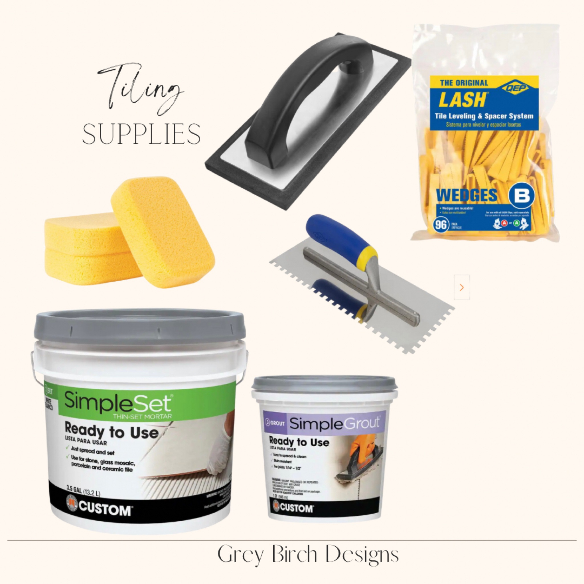 Tiling supplies 

#LTKhome #LTKunder100 #LTKunder50