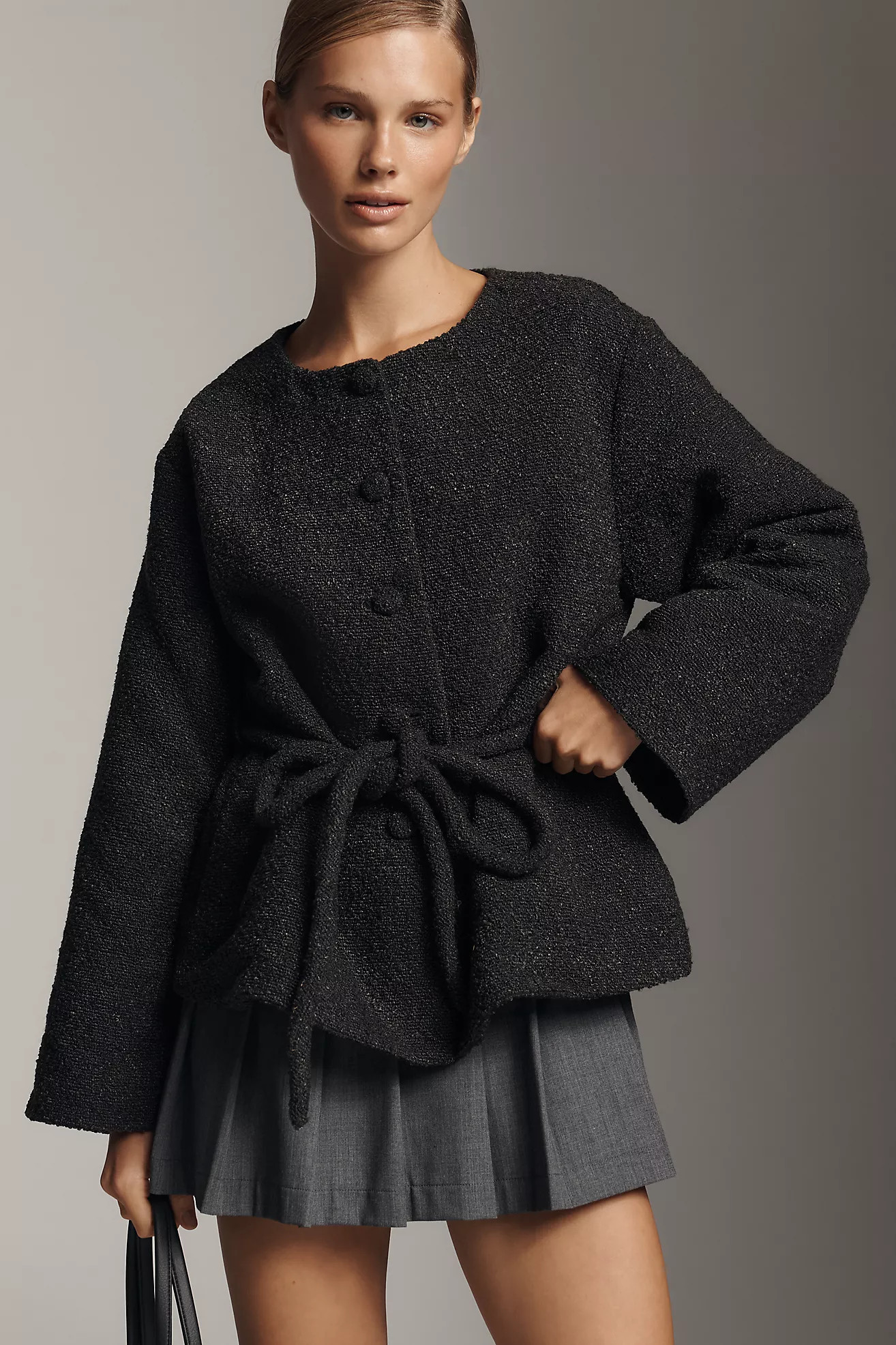 Reformation Palmer Belted Jacket | Anthropologie (US)