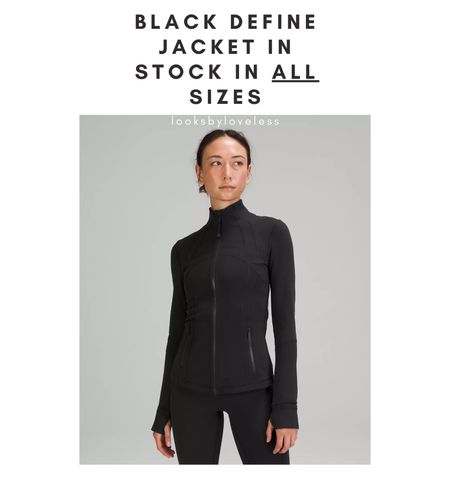 viral lululemon jacket in stock in all sizes ✨ 

#LTKSeasonal #LTKHoliday #LTKfit