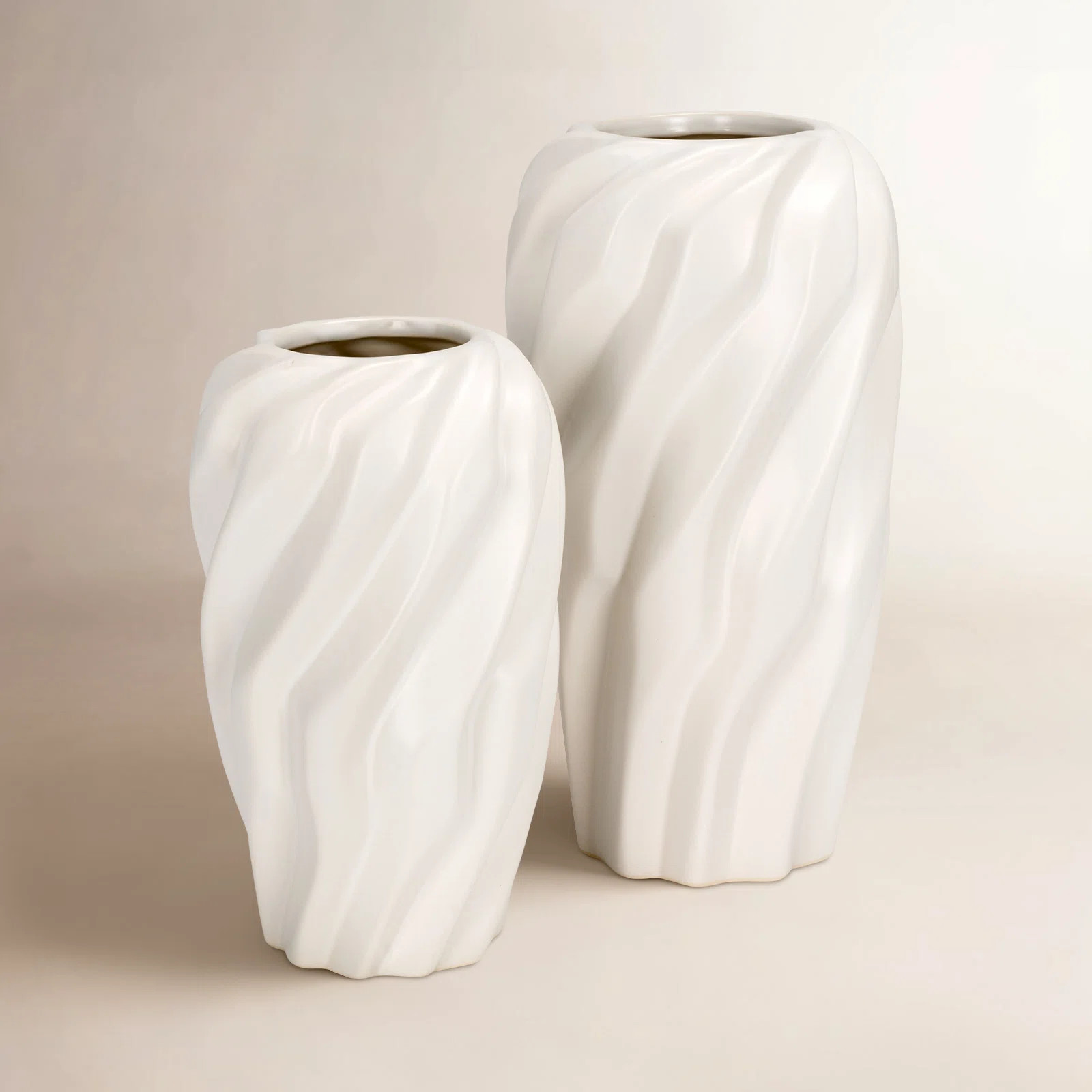 Babette Handmade Ceramic / Porcelain Table Vase (Set of 2) | Wayfair North America