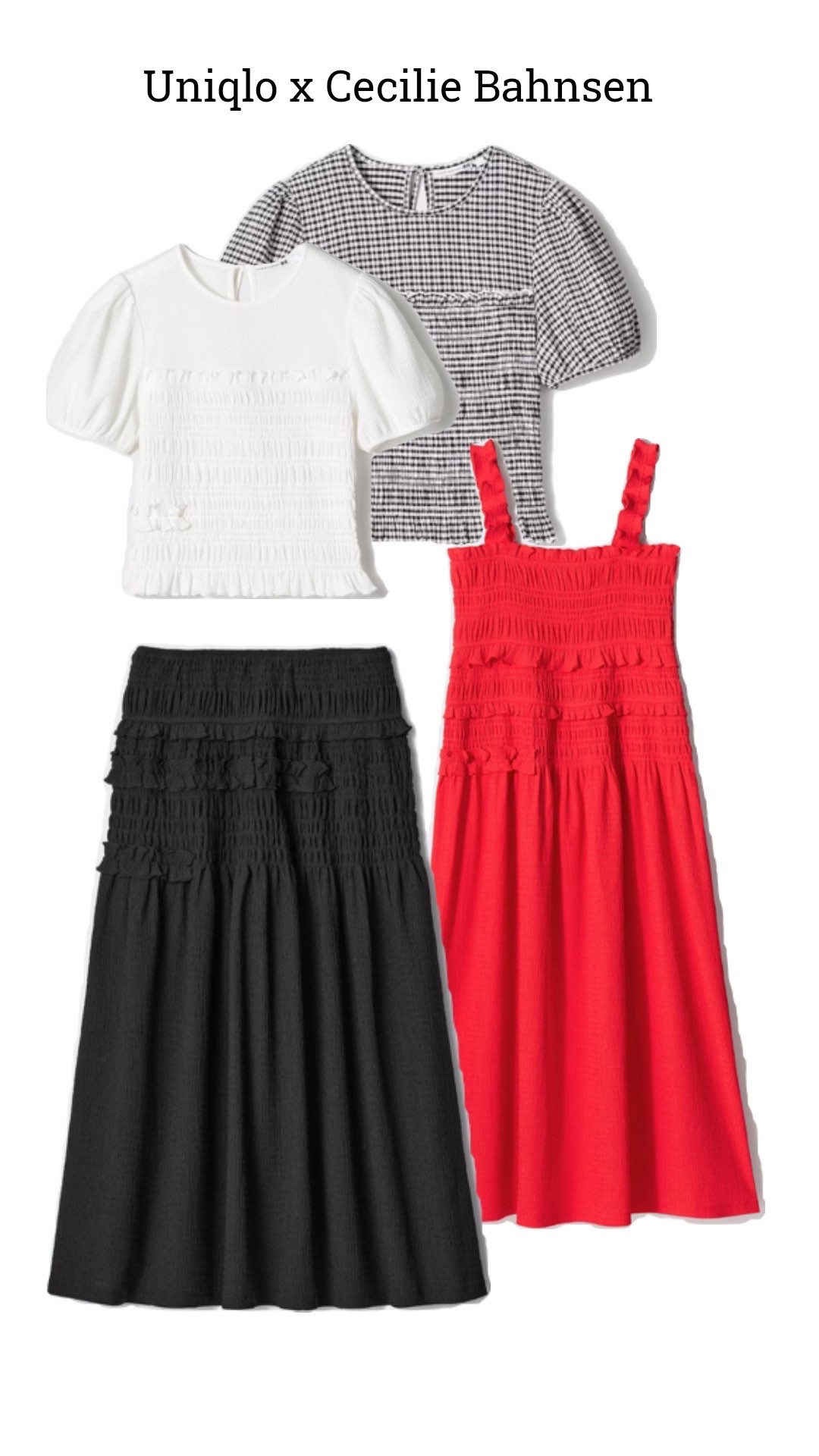 @UNIQLO France x @ceiliebahnsen

#LTKsummer #LTKstyletip