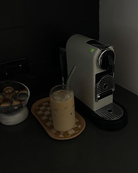 Coffee aesthetics coffee machine Nespresso, pod bowl, pods organized, clear coffee mugs, amazon mugs 

#LTKFind #LTKsalealert #LTKhome