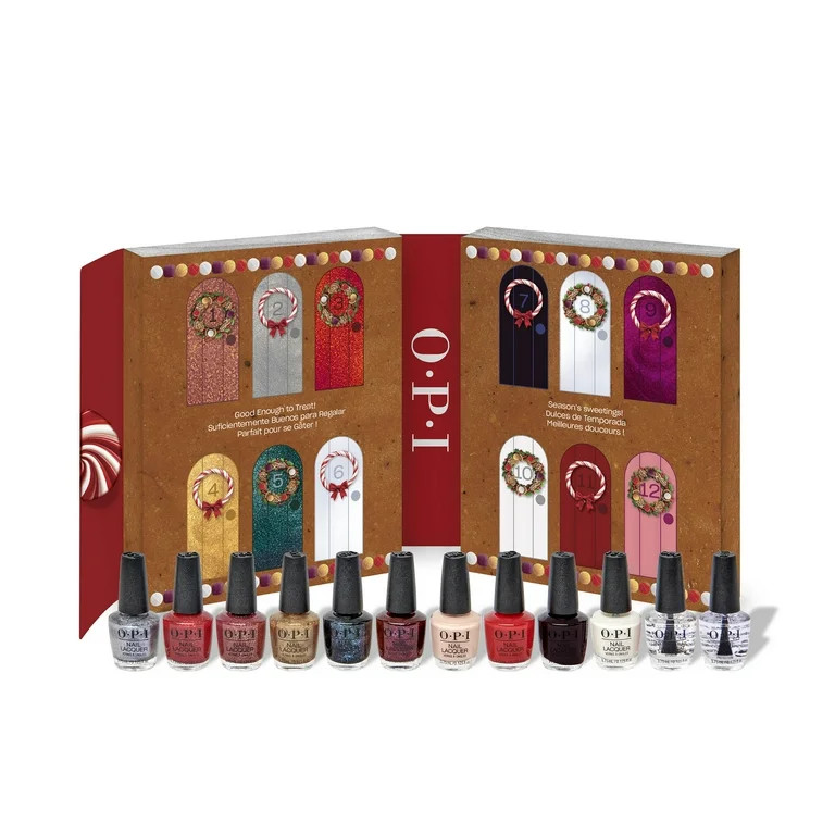 OPI Holiday 2025 Nail Lacquer 12PC Mini Nail Polish Set, 12 Pack Advent Calendar | Walmart (US)