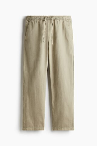 H & M - Hose aus Leinen in Relaxed Fit - Grün - Herren | H&M (DE, AT, CH, NL, FI)