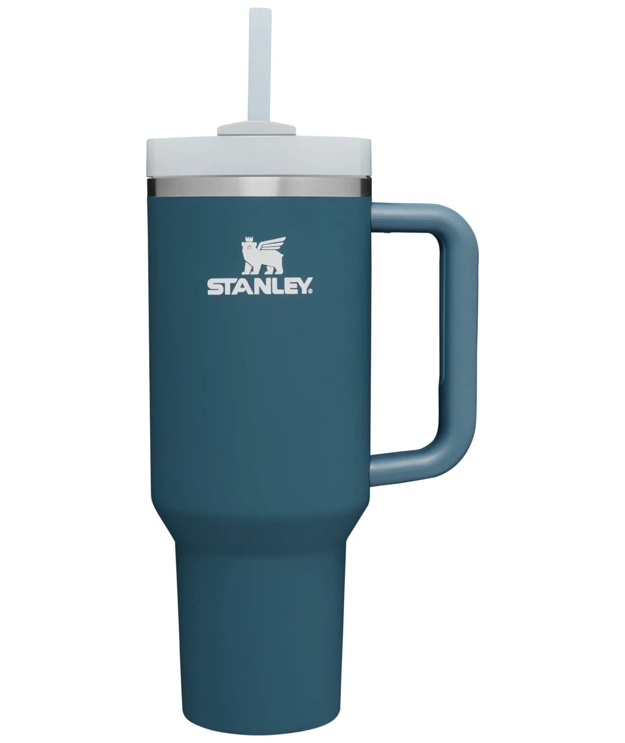 The Quencher H2.0 FlowState™ Tumbler (Soft Matte) | 40 OZ Stormy Sea | Amazon (US)