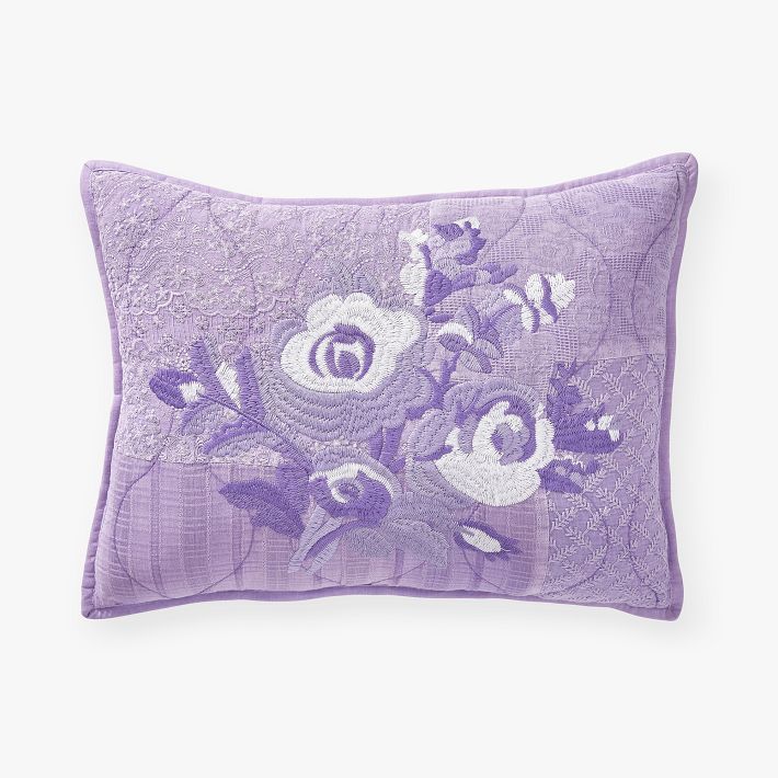 LoveShackFancy Damask Floral Pillow | Pottery Barn Teen