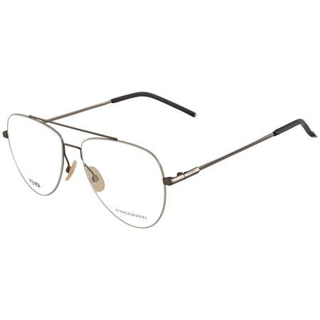 Fendi Demo Aviator Men s Eyeglasses FF M0048 0KJ1 57 | Walmart (US)