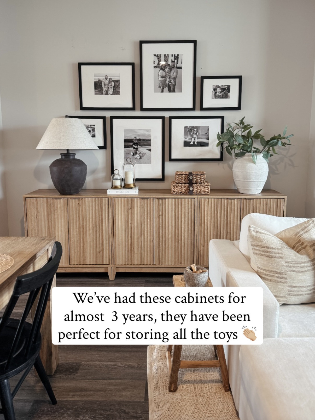 The prettiest way to hide all the toys 🤎 We’ve had these fluted storage cabinets for almost 3 years and they’ve been one of our best home purchases. They hold SO much while still looking like beautiful furniture in our living room!

🏷️ fluted storage cabinet, toy storage, living room storage, home organization, neutral home decor, family room ideas, affordable home decor

#LTKxWalmart #LTKHome