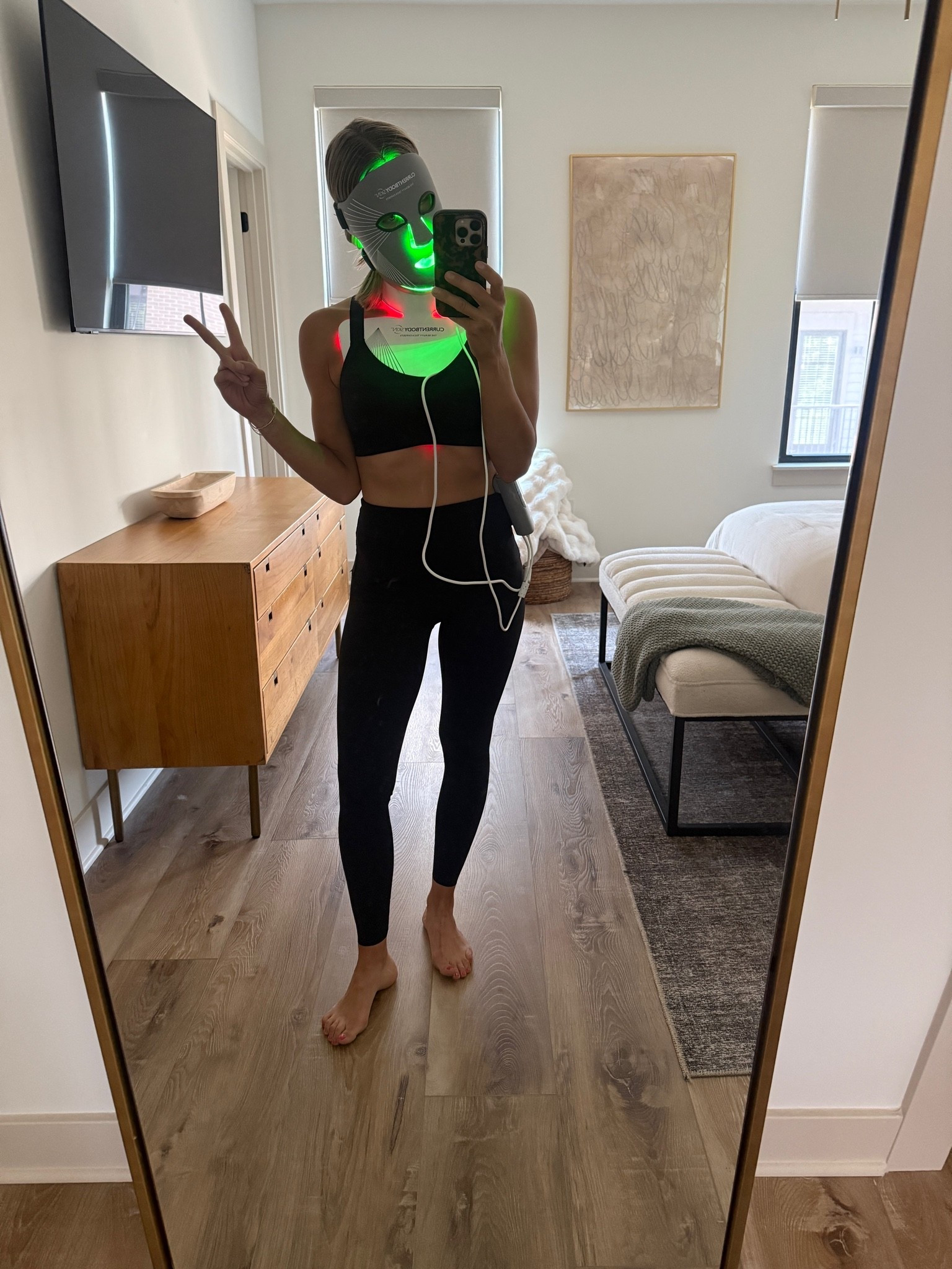 Wearing small leggings and sports bra (code: LAWXSPANX - first time purchase)

Mask Code: ABOVETHELAW

#LTKOver40 #LTKActive #LTKBeauty