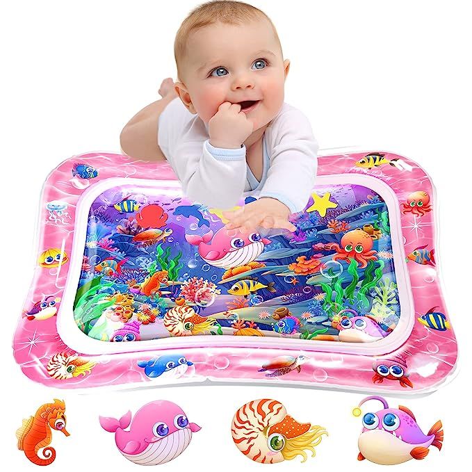 Infinno Tummy Time Mat Premium Baby Water Play Mat for Infants and Toddlers Baby Toys for 3 to 24... | Amazon (US)