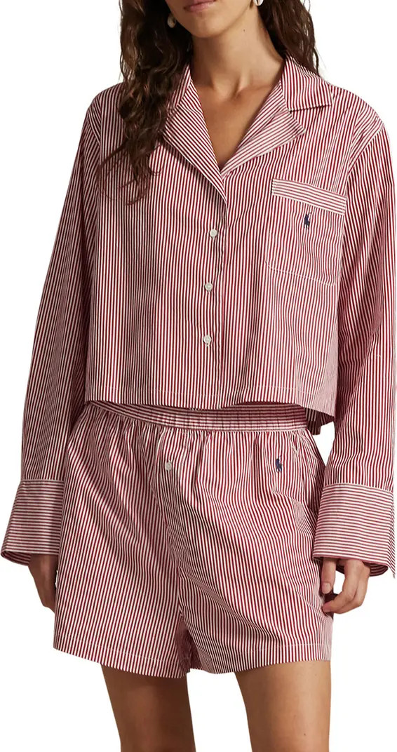 Cotton Poplin Pajamas | Nordstrom