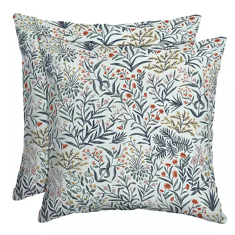 New!Millennial Leaf Outdoor Pillows, Set of 2 | Kirkland's Home