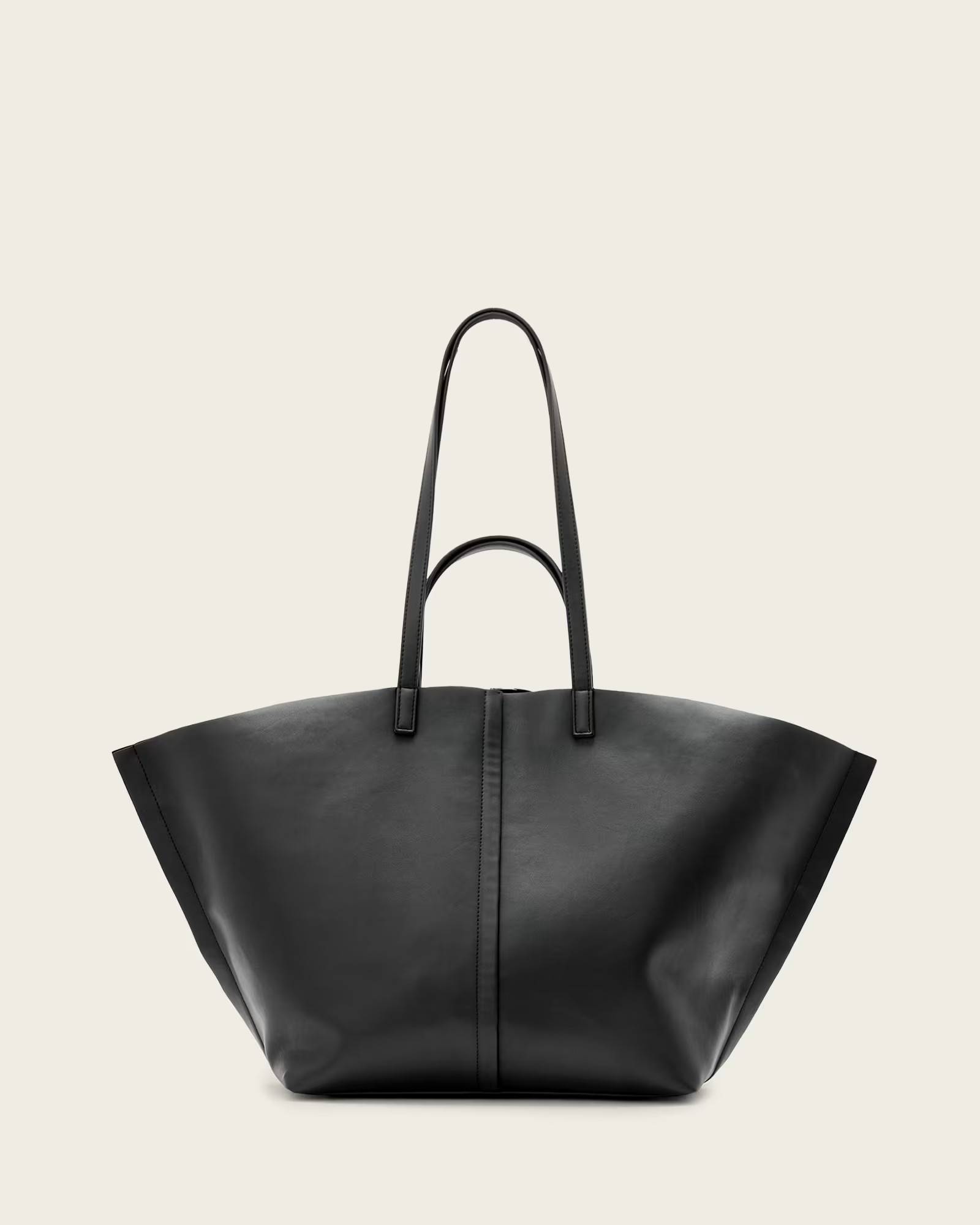 Phoenix Spacious Desserto® Tote Bag Black | ALLSAINTS | AllSaints UK