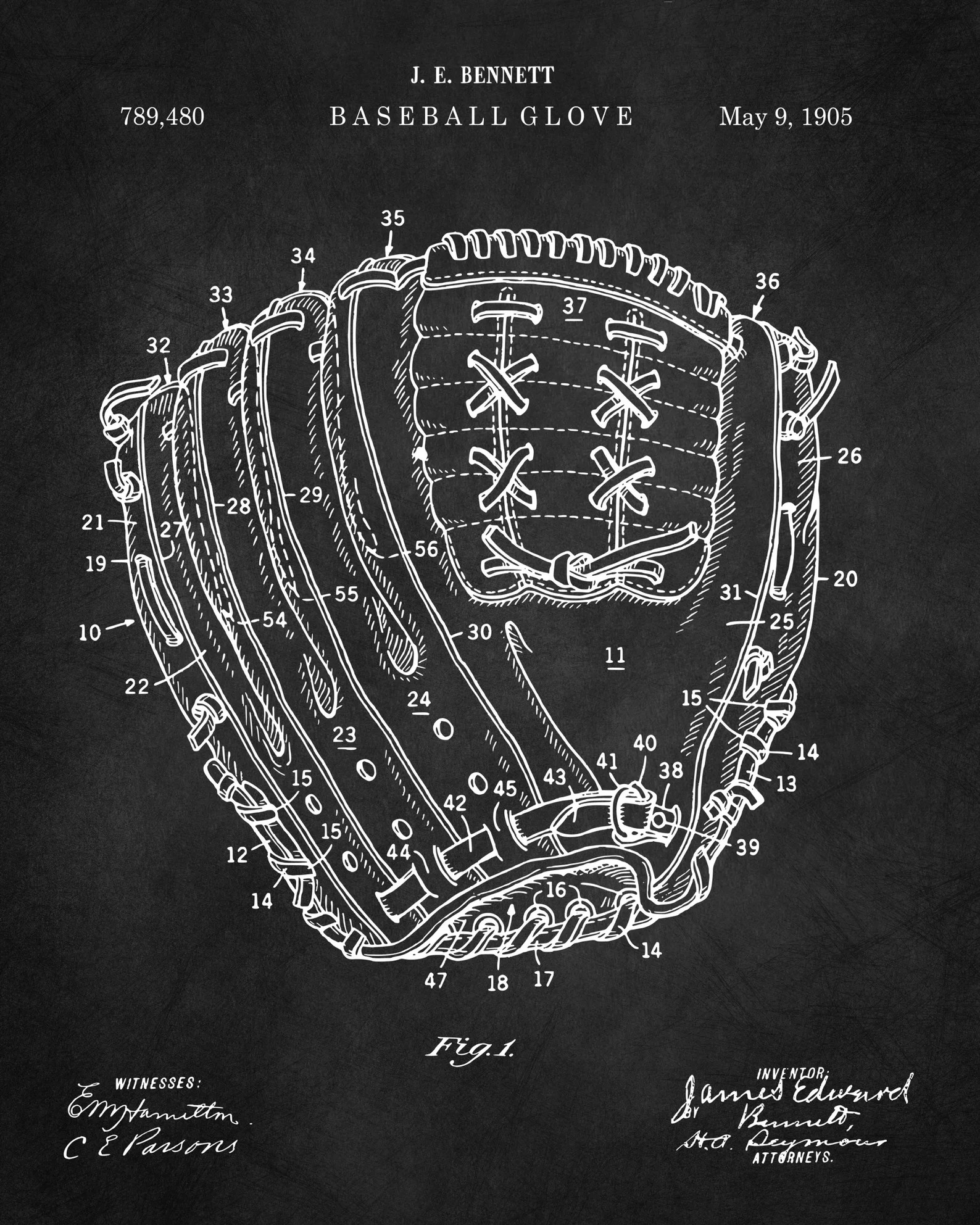 Baseball Print, Set of 3 Patent Prints, Sports Poster, Baseball Fan Gift, Vintage Baseball Art, D... | Etsy (US)