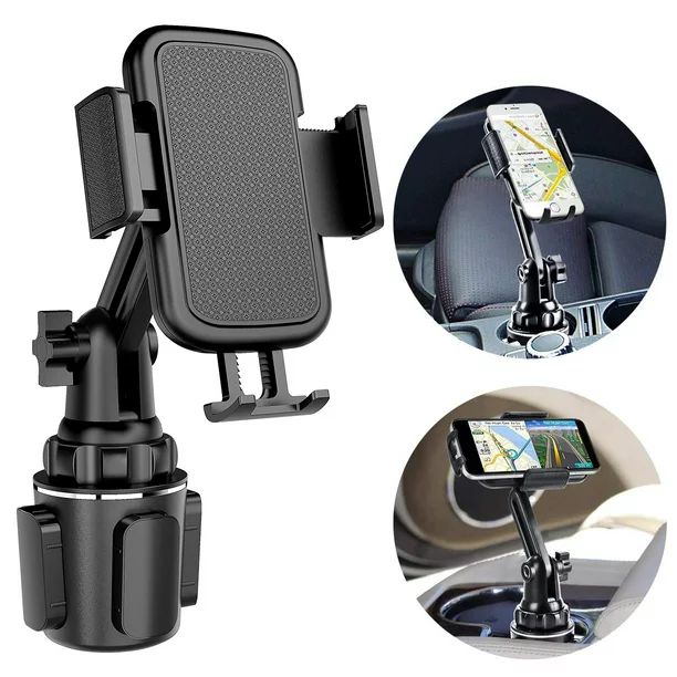 Car Cup Holder Phone Mount Cell Phone Holder Universal Adjustable Cup Holder Cradle Car Mount wit... | Walmart (US)