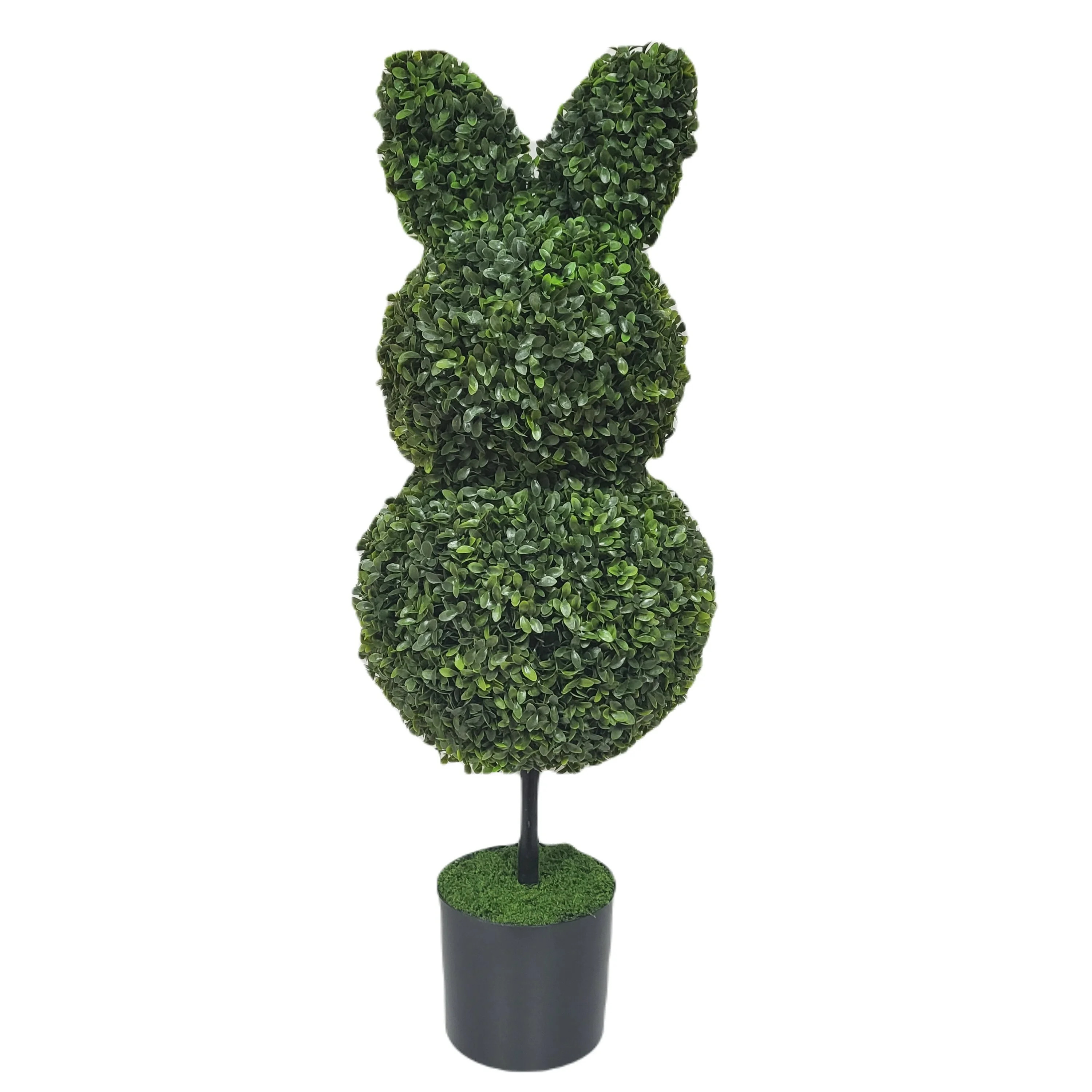 Boxwood Easter Bunny Topiary, Green, 35", by My Texas House | Walmart (US)